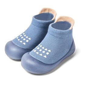 Bearbay Non-Skid Toddler Walking Socks, size 9-12 mos